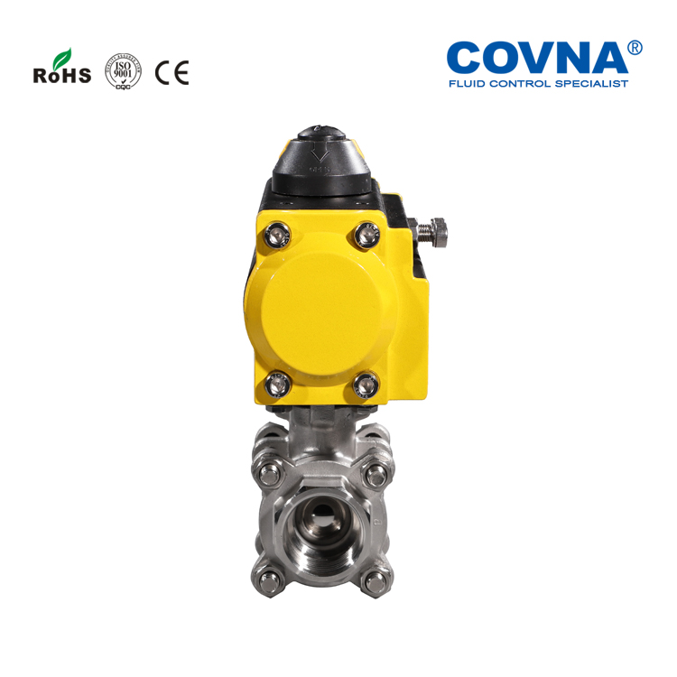 Pneumatic ball valve04