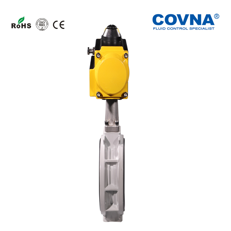 Pneumatic butterfly valve 08