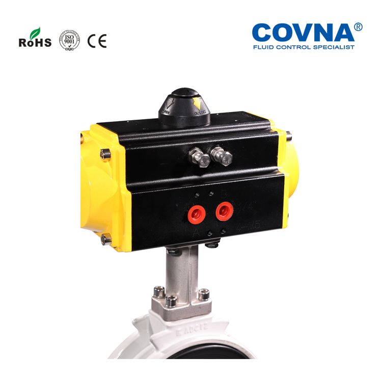 Pneumatic butterfly valve03_1
